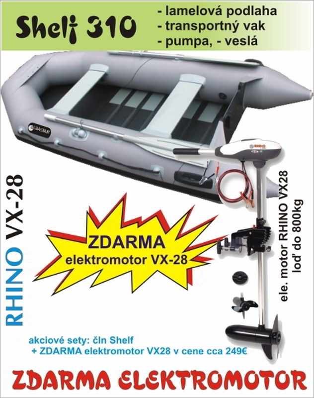 Shelf 310 + ZDARMA Rhino VX 28