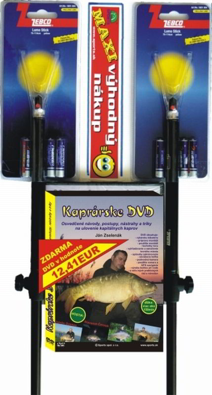 Svietiace rasošky 2ks + ZDARMA DVD