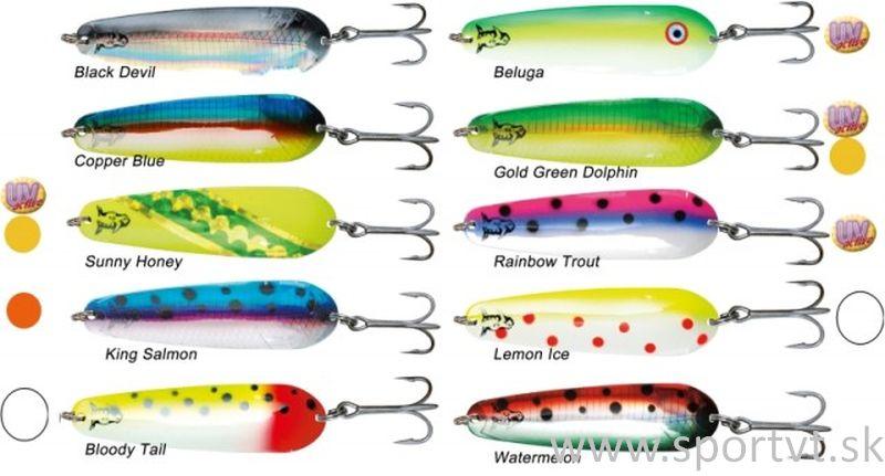 Blyskáč trolling spoon trout killer