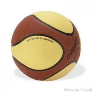 Basketbalová lopta Meteor tréning hnedá - krémová 7 SHELL