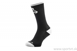 Ponožky CTM Layer, čierne/biele